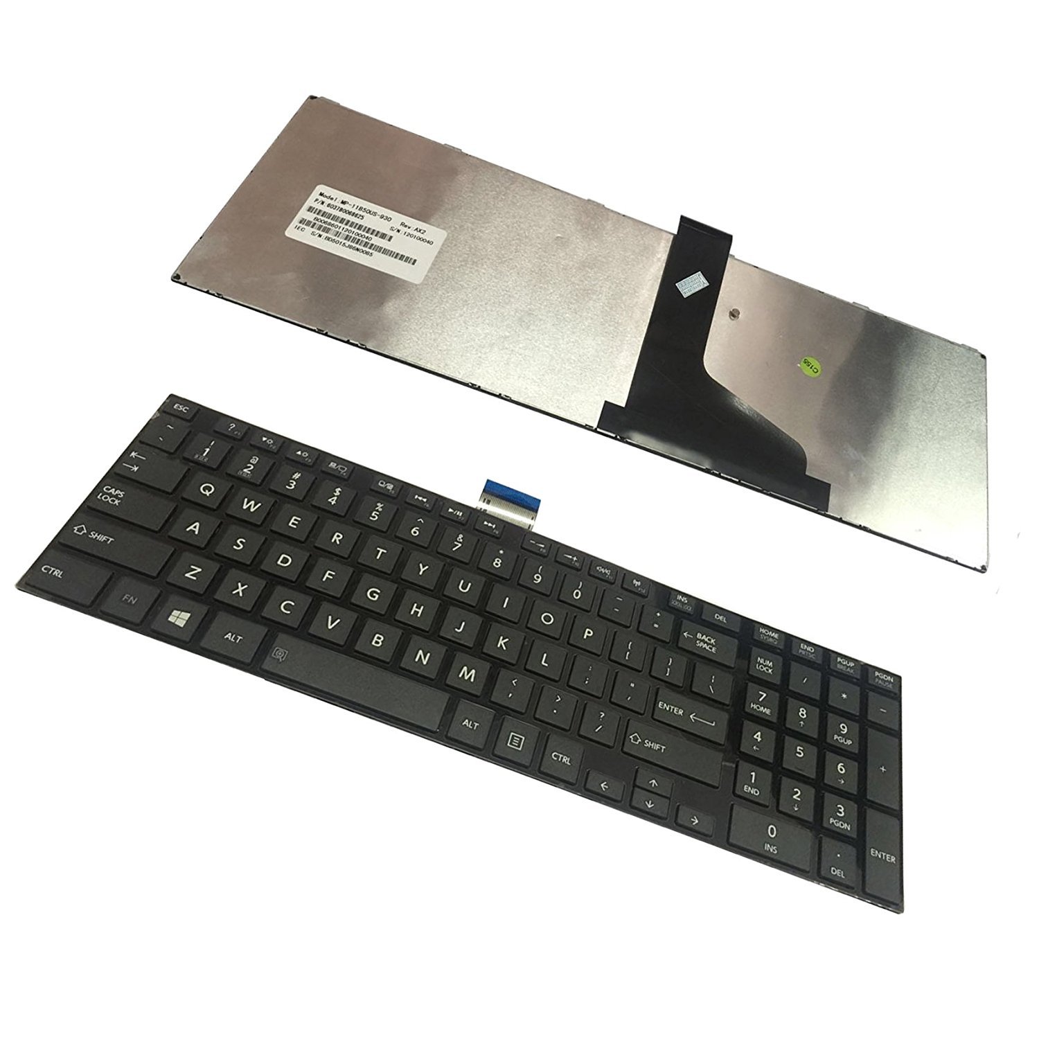 ndliulei Laptop Keyboard Replacement (PS/2, 104 Keys, US Layout